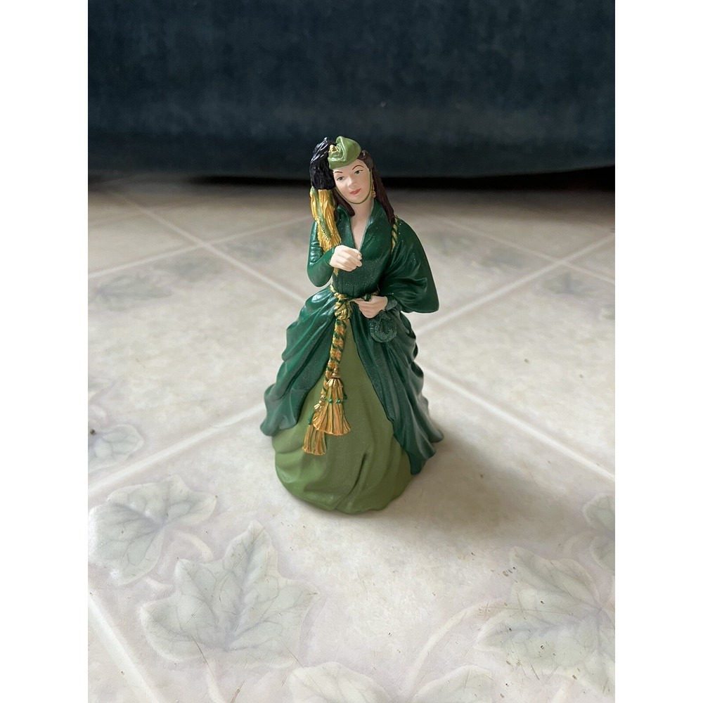 Scarlett O'Hara Green Curtain Gown Dress Hallmark Keepsake‎ Ornament 2000